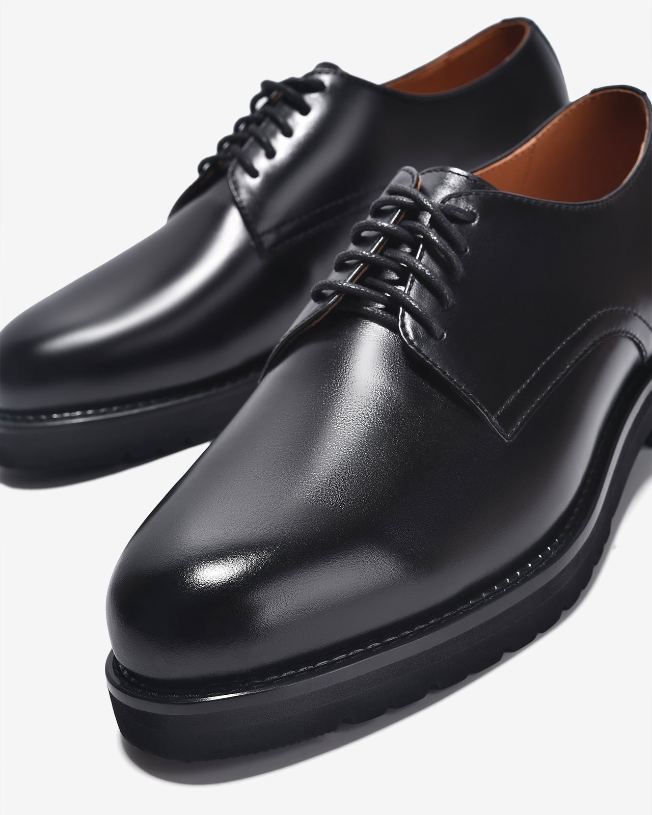 Giày Tây Nam Đông Hải Đế Derby Cổ Điển-G01C4-Đen Color1