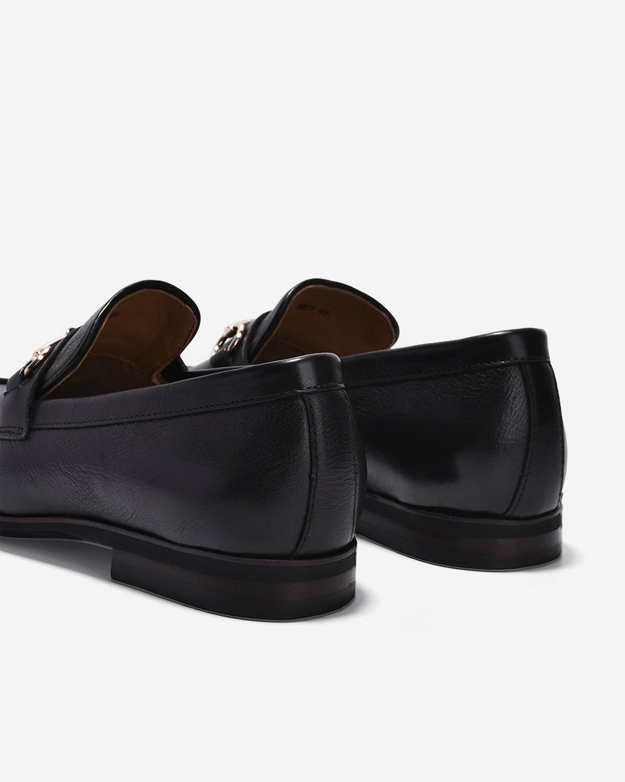 Giày Tây Nam Zuciani Quai Ngang Khoá Kim Loại-GRW01-Đen Color1