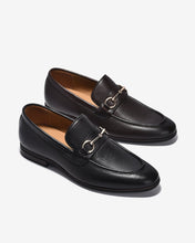 Giày Tây Nam Zuciani Quai Ngang Khoá Kim Loại-GRW01-Đen Color1