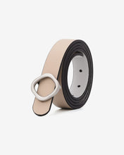 Nịt Da Nữ Đông Hải Khóa Mạ Vàng Cách Điệu-PH01Kem Color4