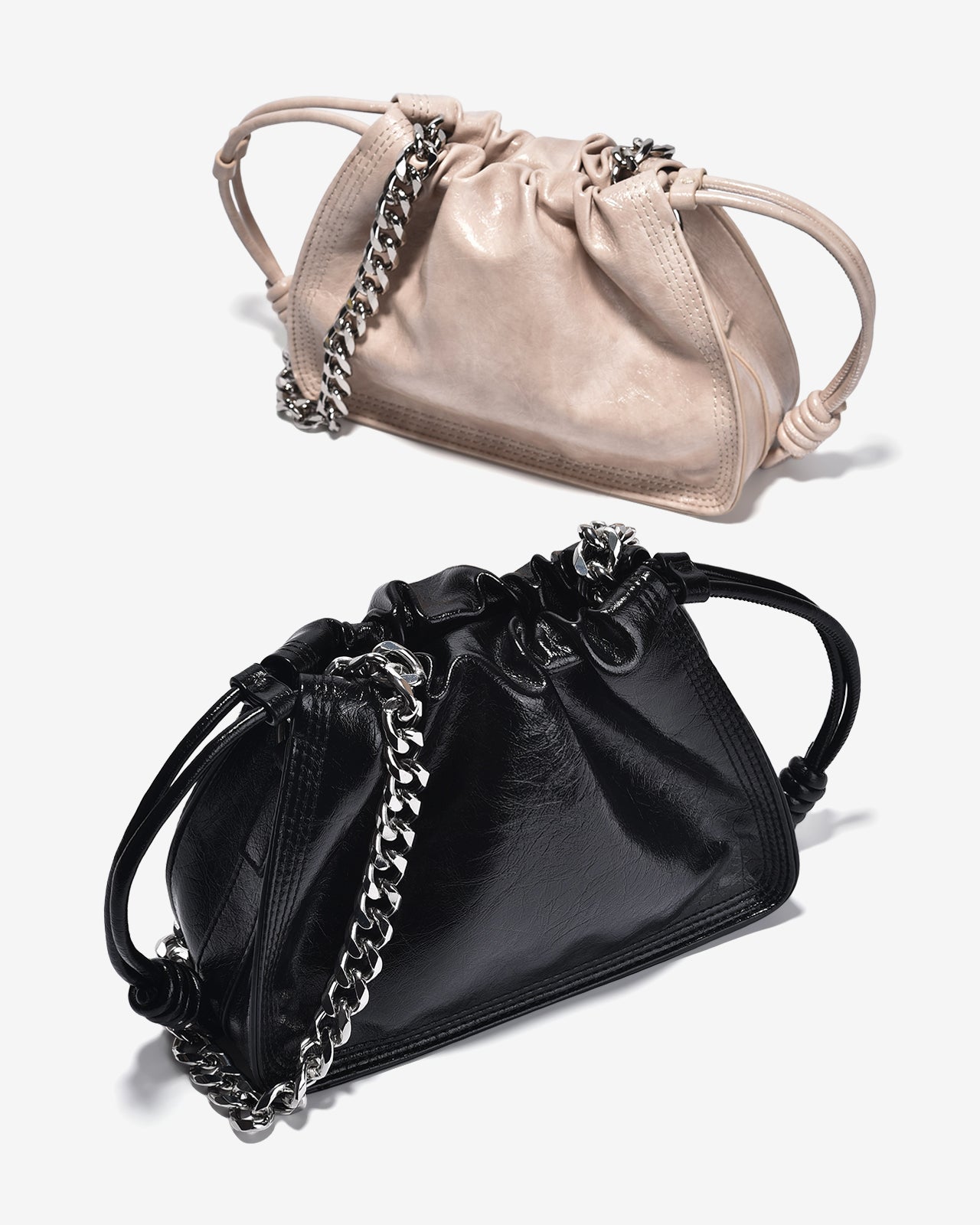 Túi Dây Rút Đeo Chéo Zucia The Eleve N03-MS03Trắng Color1