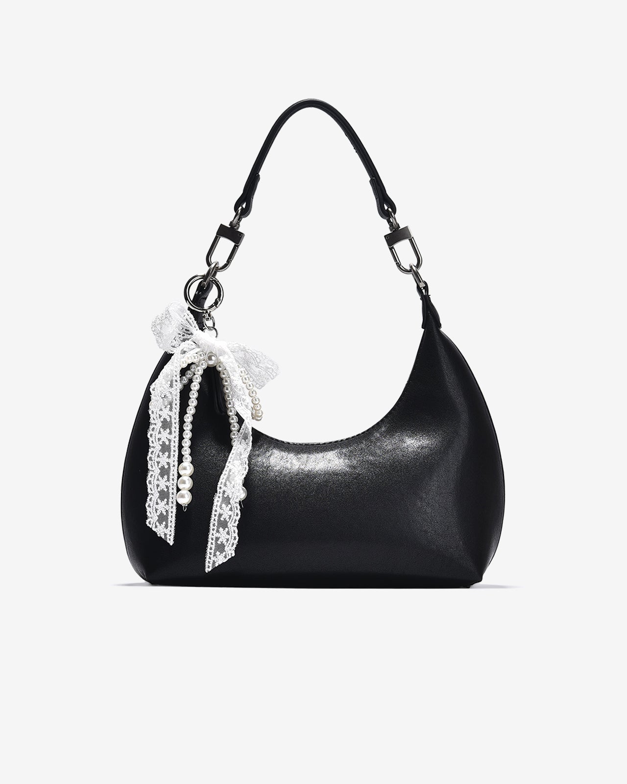 Túi Xách Tay Đeo Vai Bán Nguyệt Zucia The Eleve NY4-TY04Đen Color1First