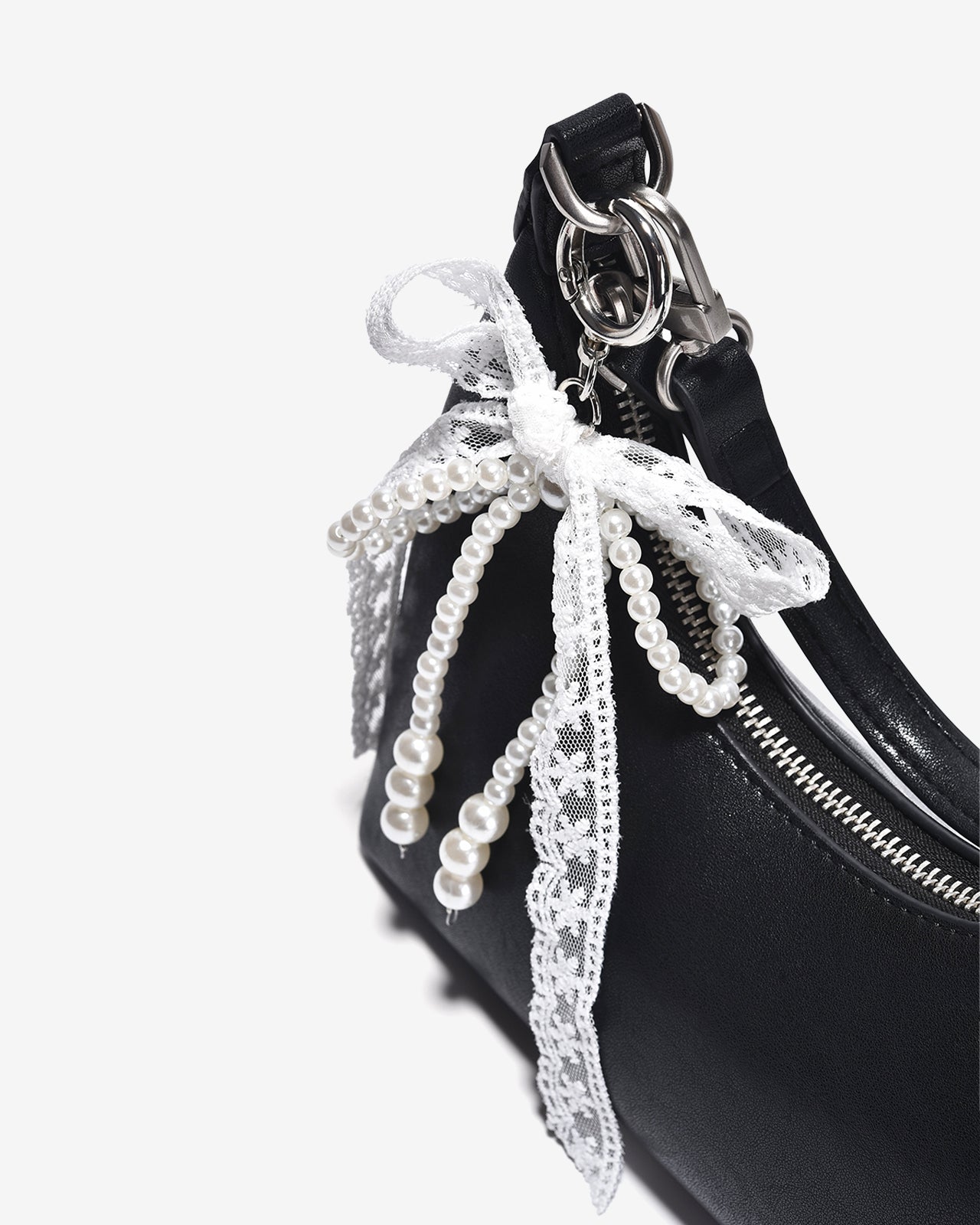 Túi Xách Tay Đeo Vai Bán Nguyệt Zucia The Eleve NY4-TY04Đen Color1