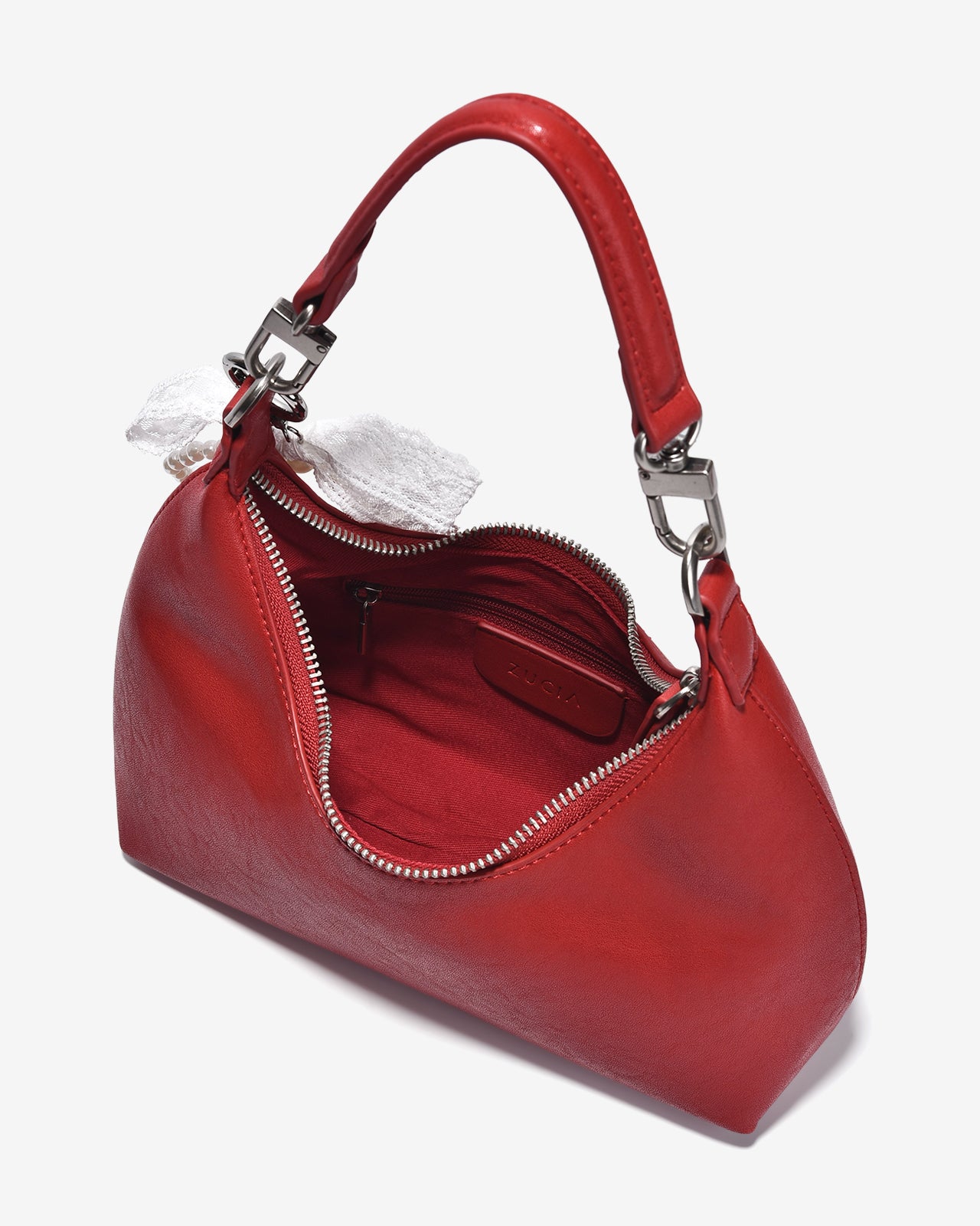 Túi Xách Tay Đeo Vai Bán Nguyệt Zucia The Eleve NY4-TY04Đỏ Color1