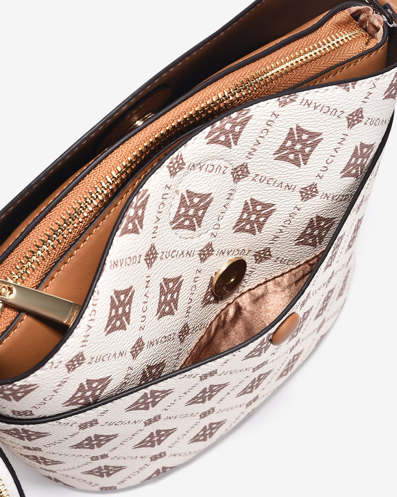 Túi Đeo Vai Xách Tay Hobo Zuciani Mono DVoyage N05-JC05Kem Color1