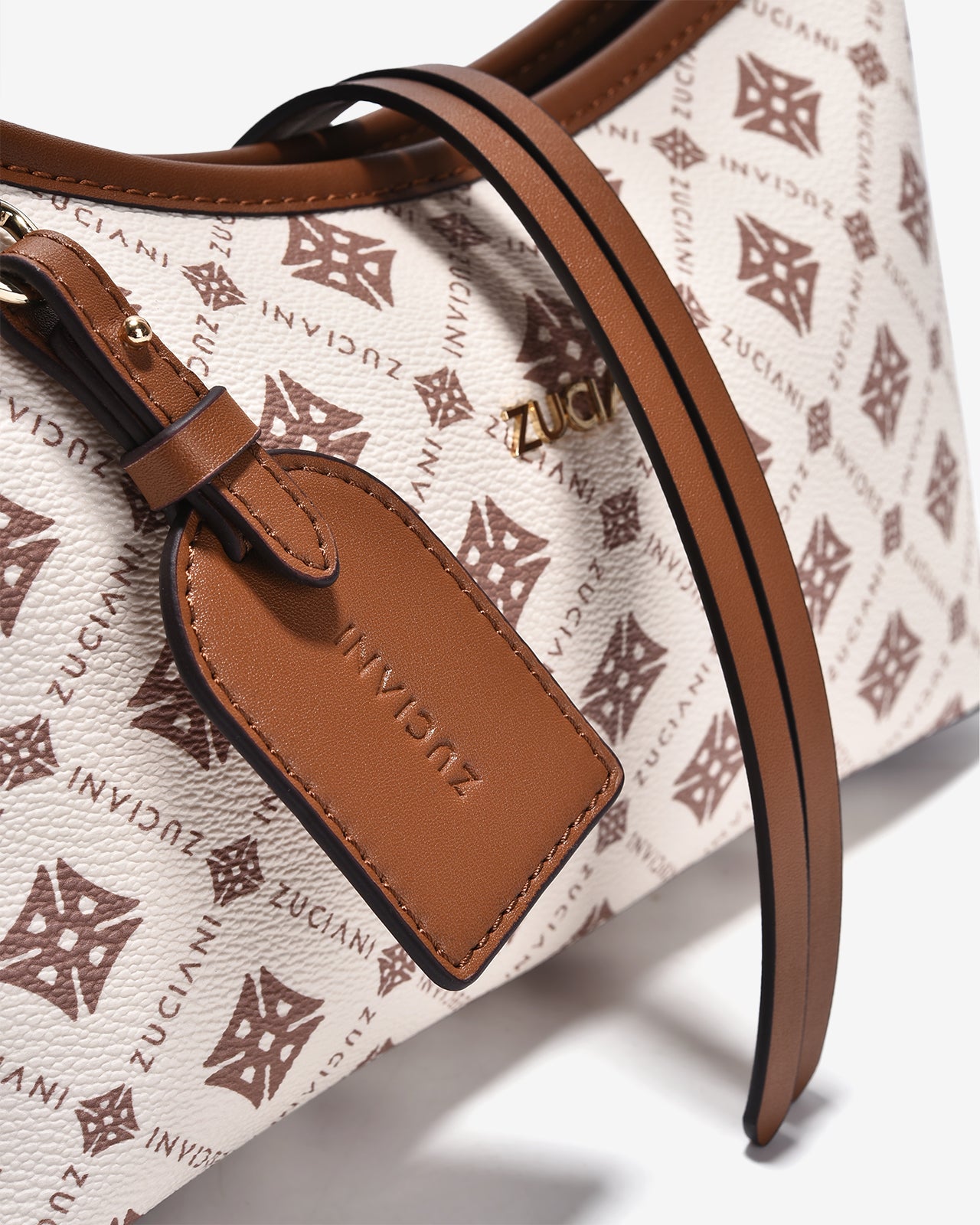 Túi Xách Tay Zuciani Mono D’Voyage N.11-JC11Kem Color1
