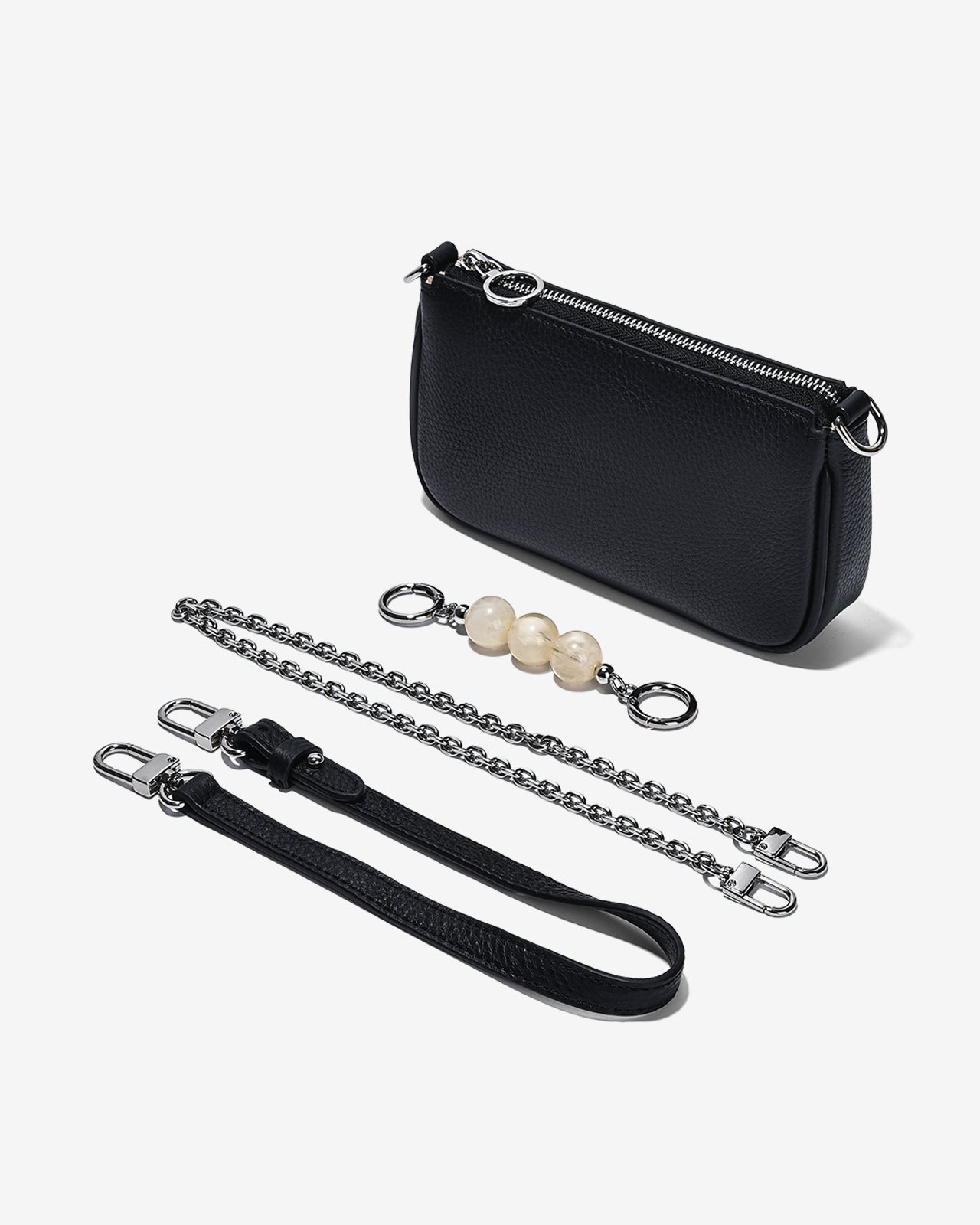 Túi Xách Tay Dáng Baguette Zuciani The Aurum Elegantia N05-TM05-Đen Color1