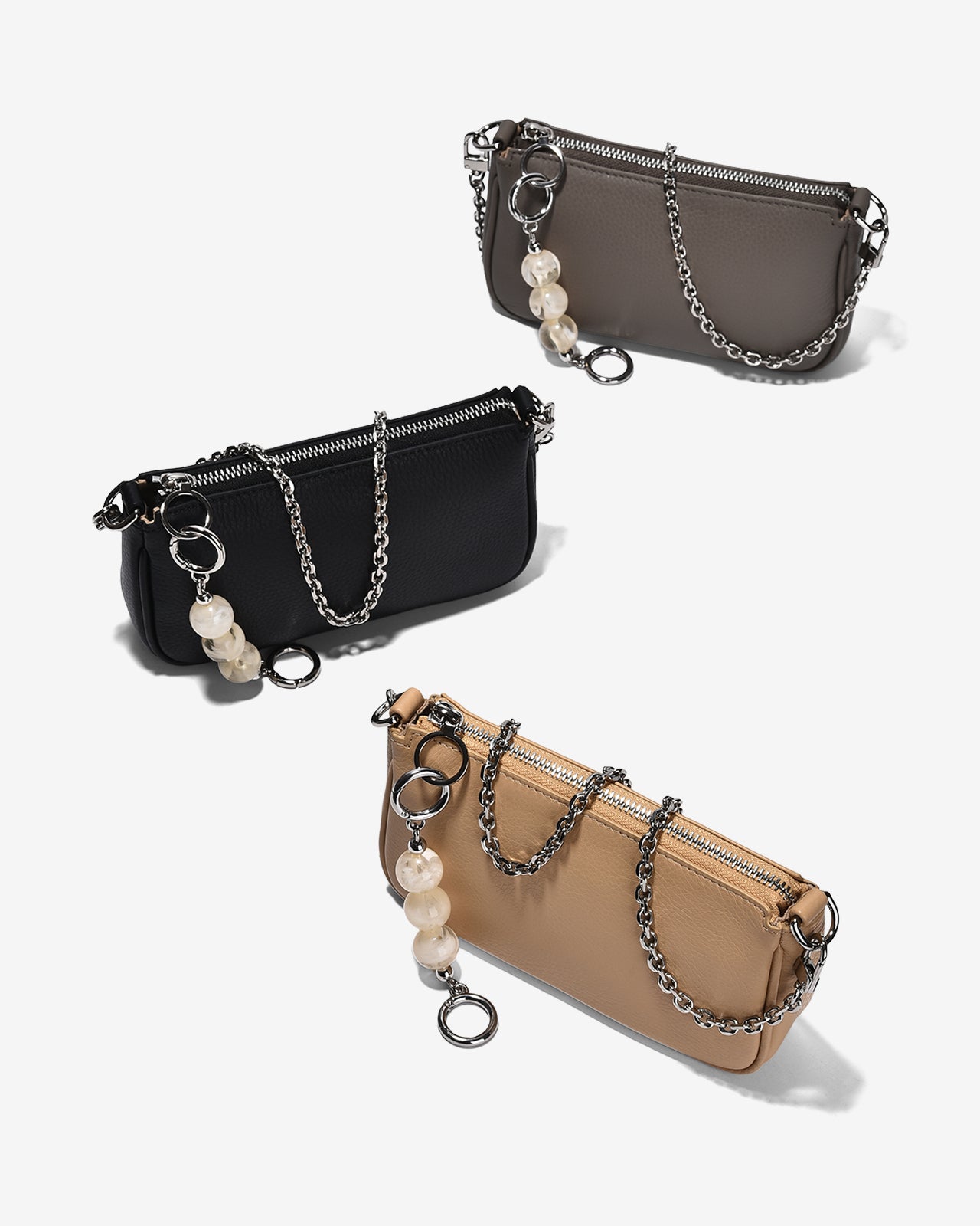 Túi Xách Tay Dáng Baguette Zuciani The Aurum Elegantia N05-TM05-Đen Color1