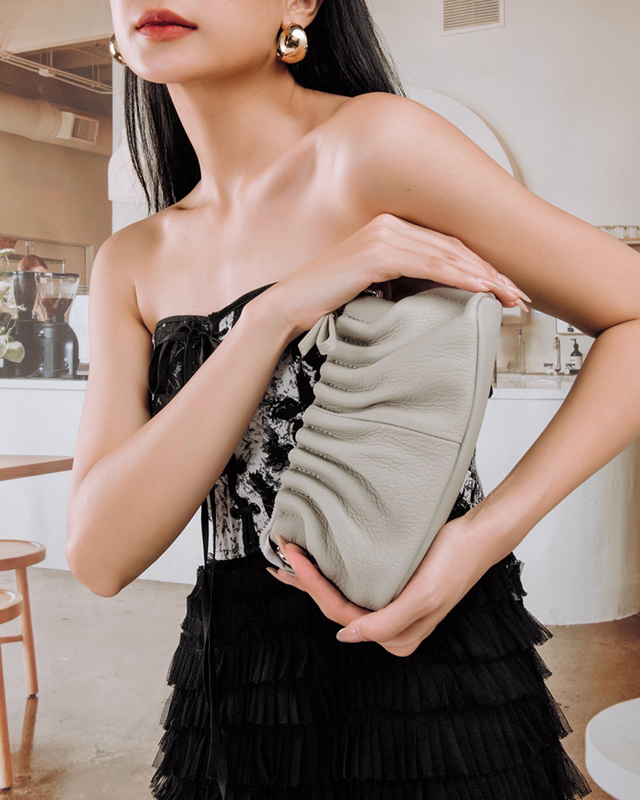 Túi Đeo Chéo Zuciani The Aurum Elegantia N07-TM07-Xám Color1