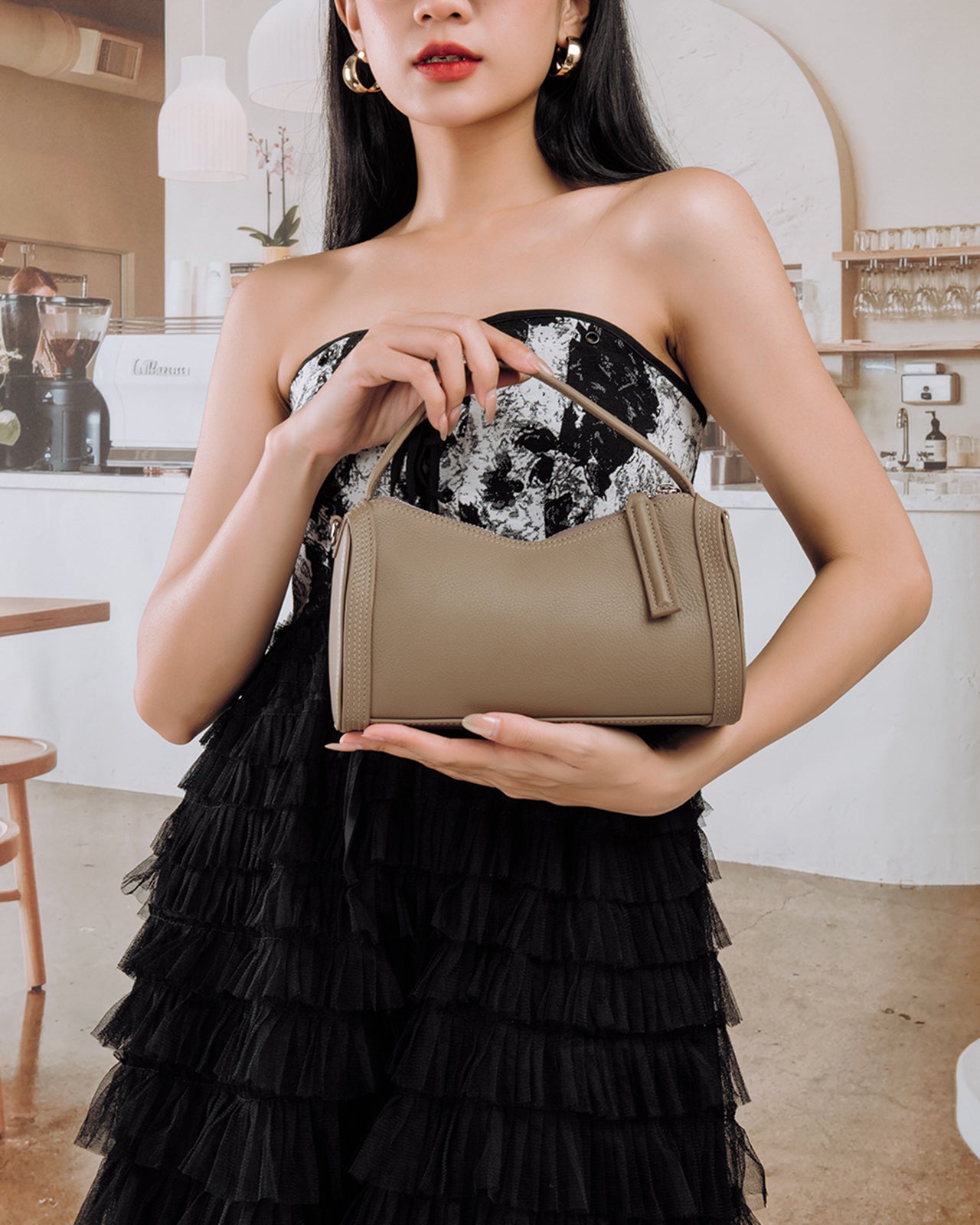 Túi Xách Tay Zuciani The Aurum Elegantia N11-TM11Xám Color1