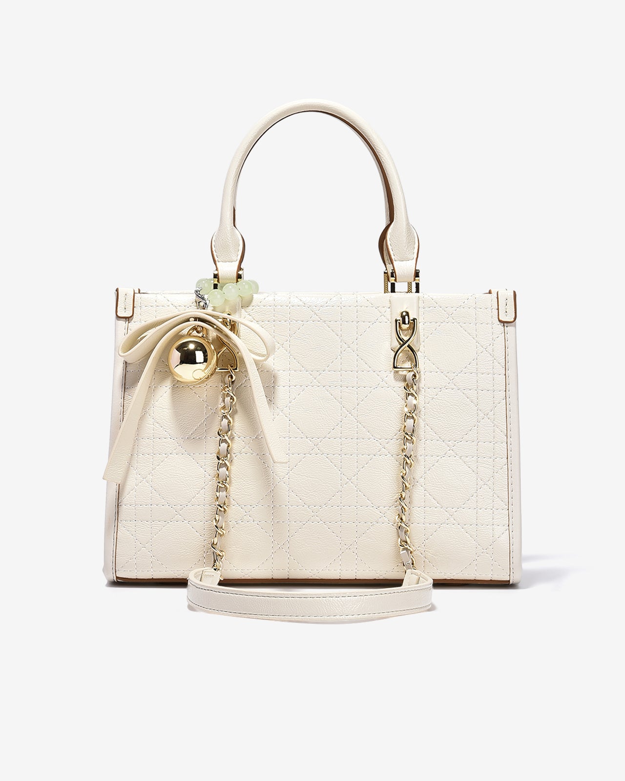 Túi Xách Tay Nữ Zucia L'amant N05-JC22Kem Color1First