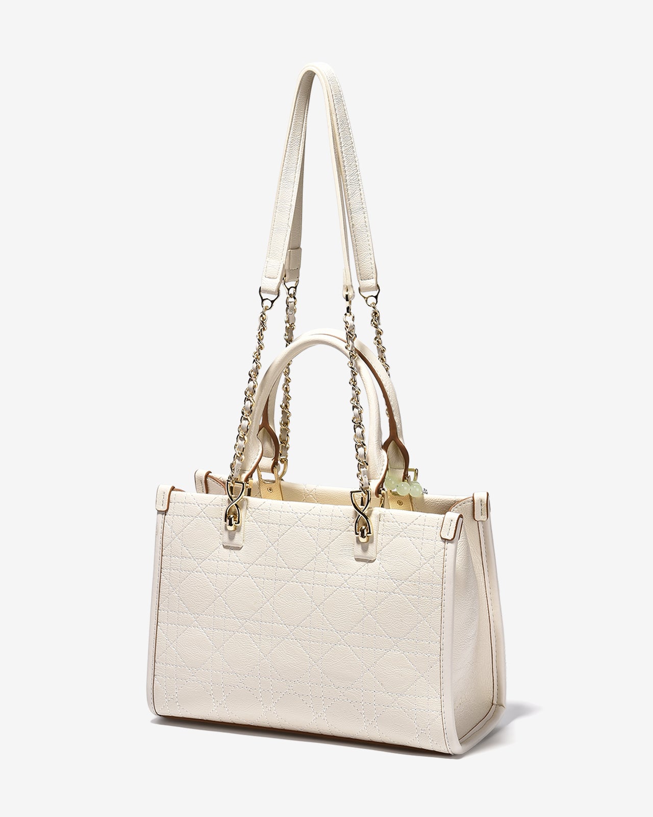 Túi Xách Tay Nữ Zucia L'amant N05-JC22Kem Color1