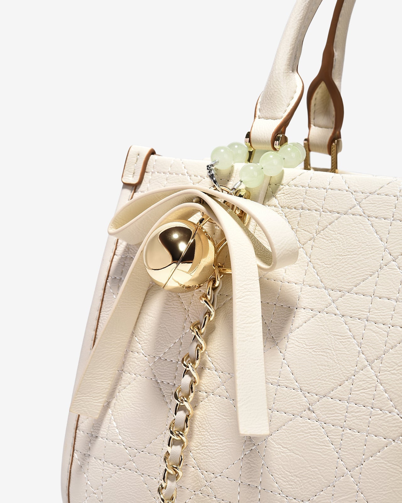 Túi Xách Tay Nữ Zucia L'amant N05-JC22Kem Color1