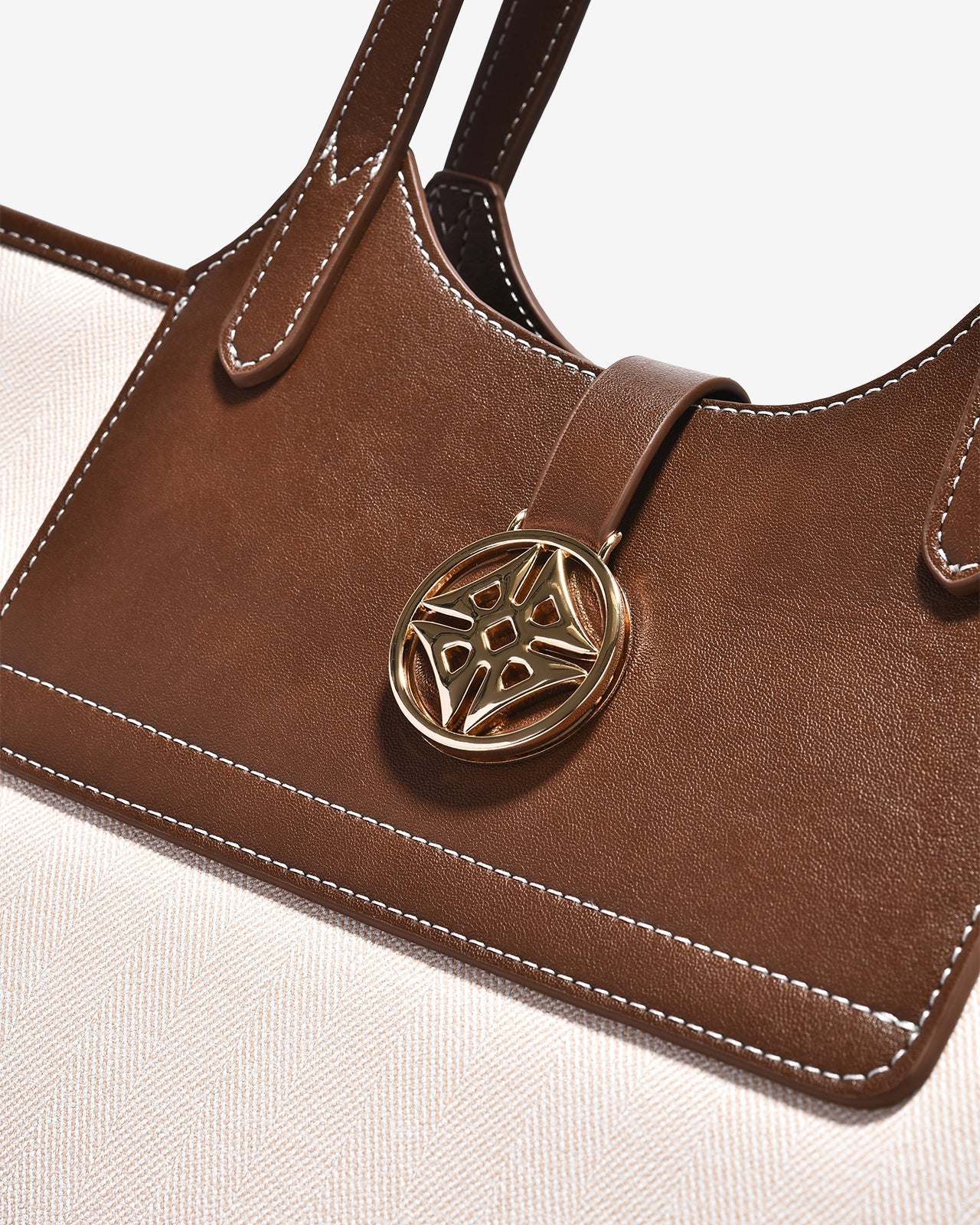 Túi Xách Tay Nữ Zucia L'amant N06-JC25Nâu Color1