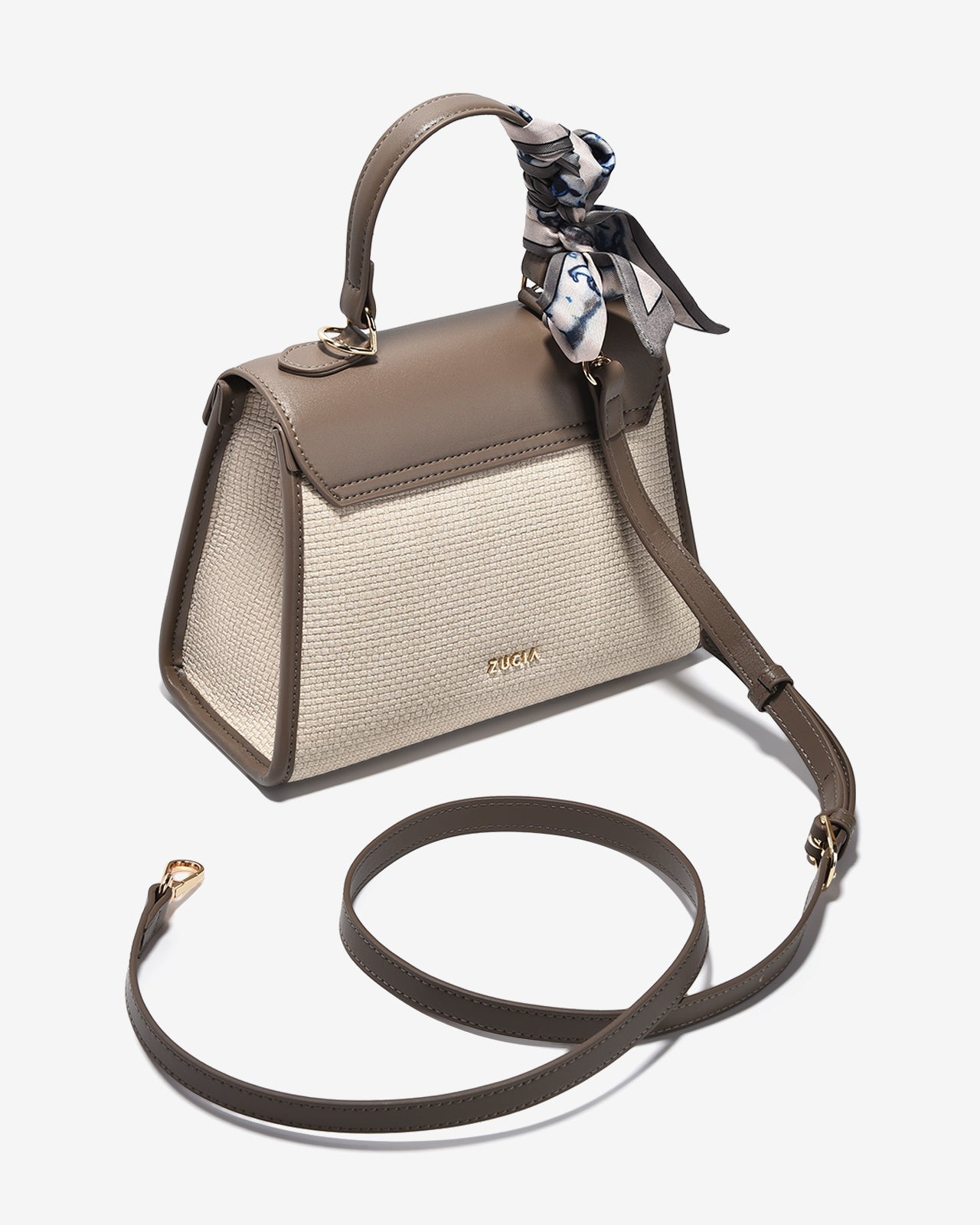 Túi Xách Tay Nữ Zucia L'amant N09-JC28Xám Color1