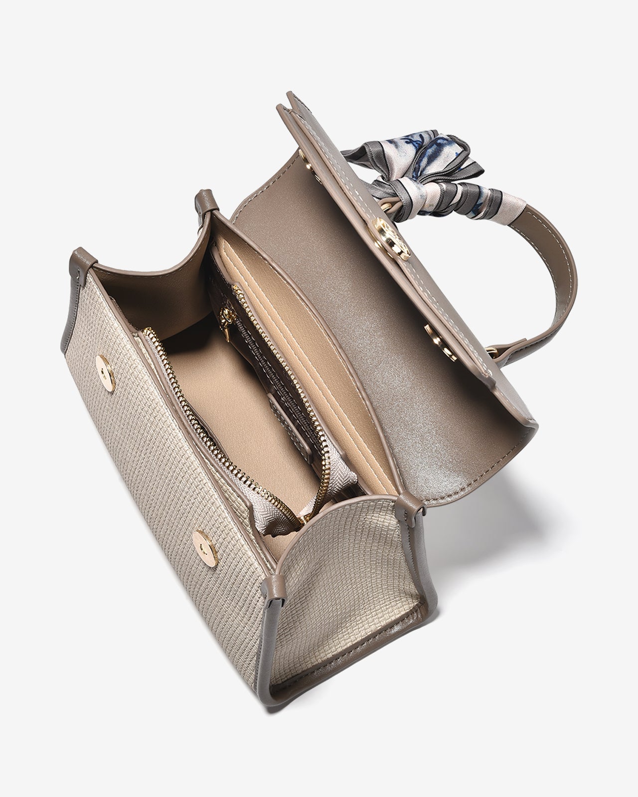 Túi Xách Tay Nữ Zucia L'amant N09-JC28Xám Color1