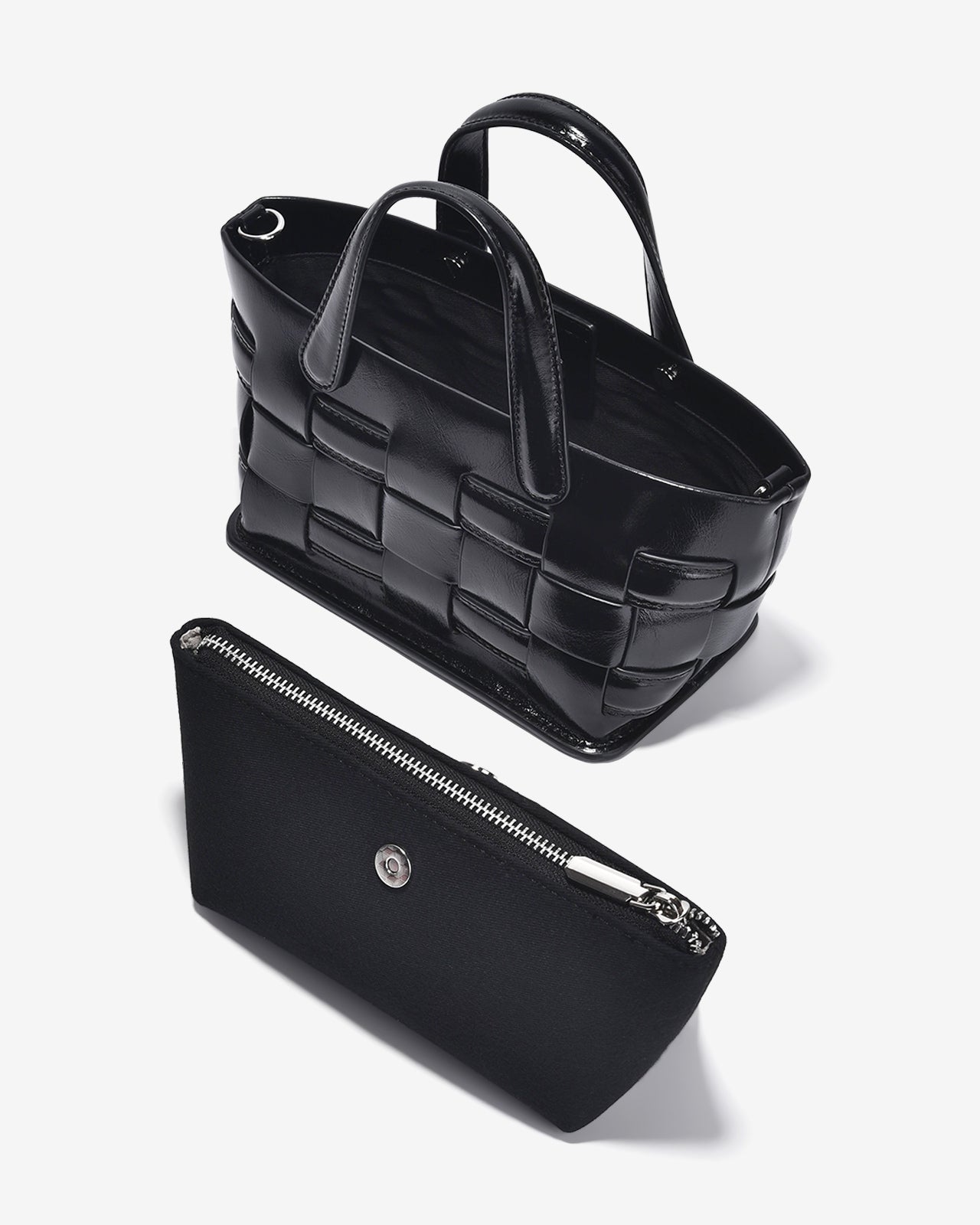 Túi Xách Tay Đeo Chéo Zucia The Eleve N02-MS02Đen Color1