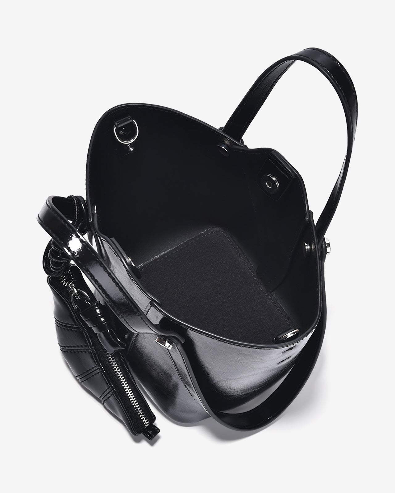 Túi Xách Tay Vỏ Sò Zucia The Eleve NY01-TY01Đen Color1