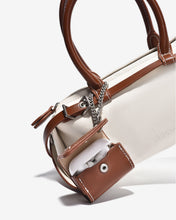 Túi Xách Tay Dáng Hộp Đính Charm Zucia The Eleve NY2-TY02Trắng Color1