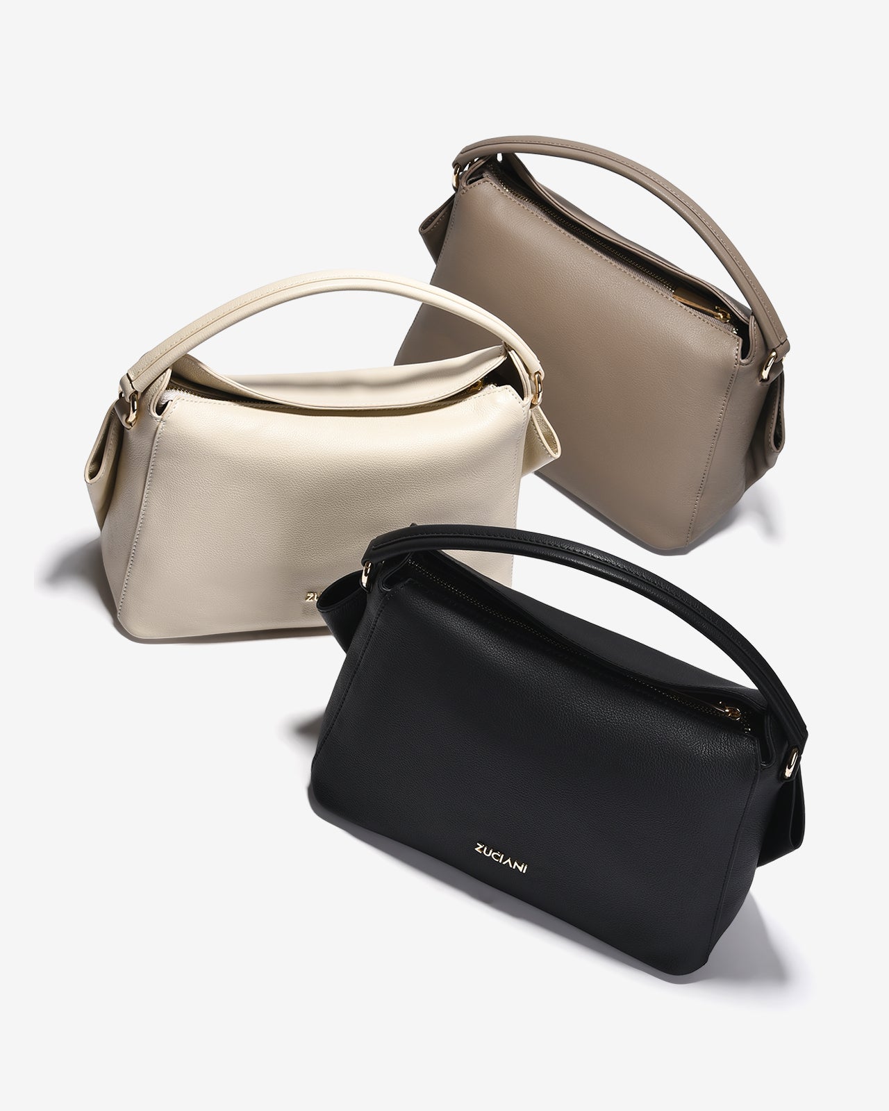 Túi Xách Tay Zuciani Timeless Allure N.07-CVO7Xám Color1