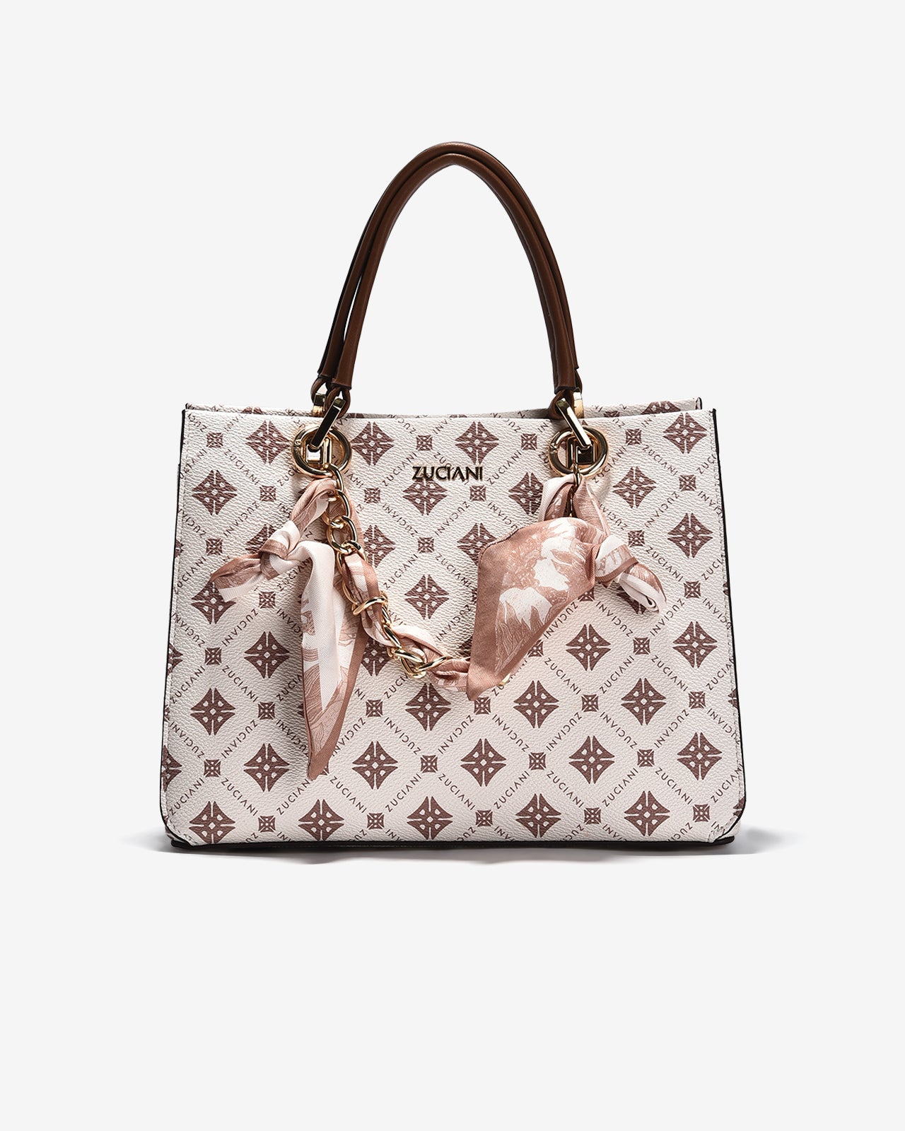 Túi Xách Tay Zuciani Mono D’Voyage N.10-JC10Kem Color1First