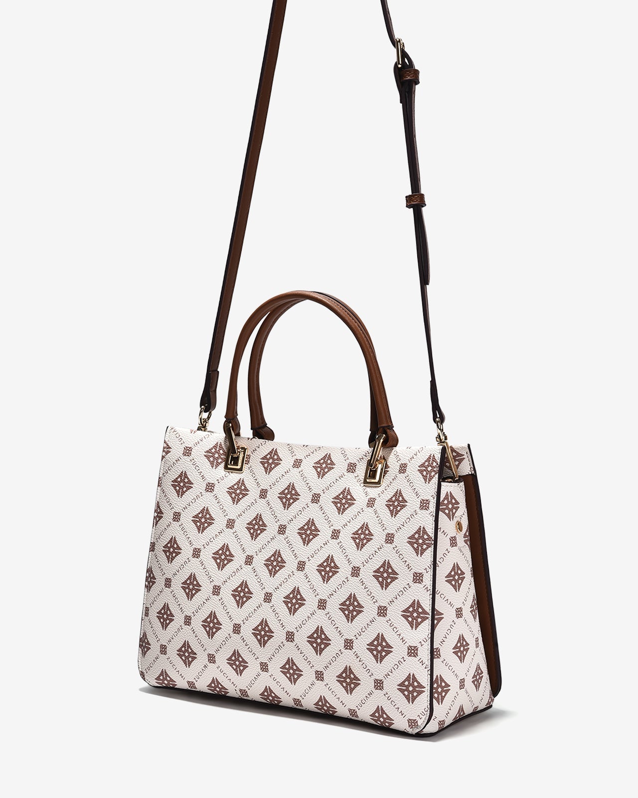 Túi Xách Tay Zuciani Mono D’Voyage N.10-JC10Kem Color1