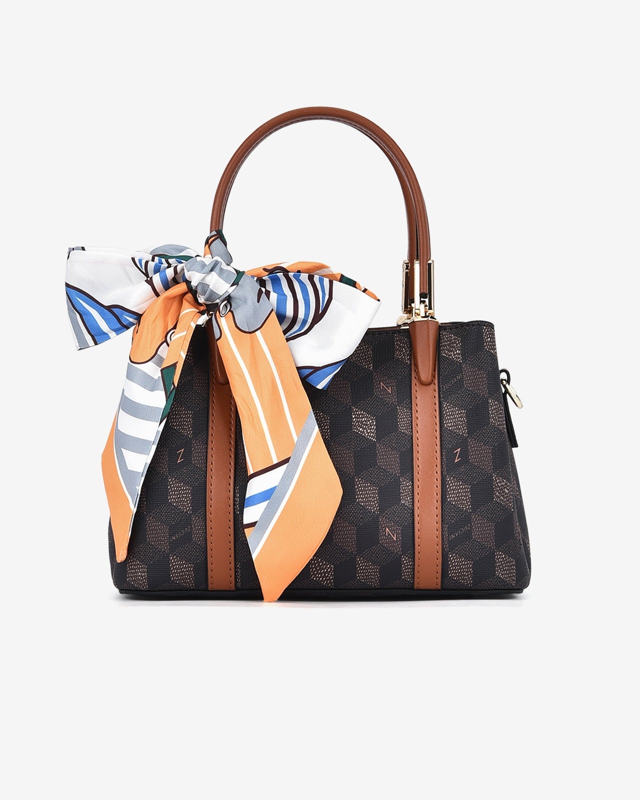 Túi Xách Tay Mono Glamour N.65-JYM4Nâu Color1First