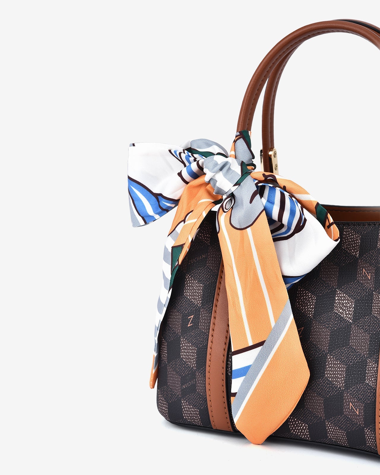 Túi Xách Tay Mono Glamour N.65-JYM4Nâu Color1