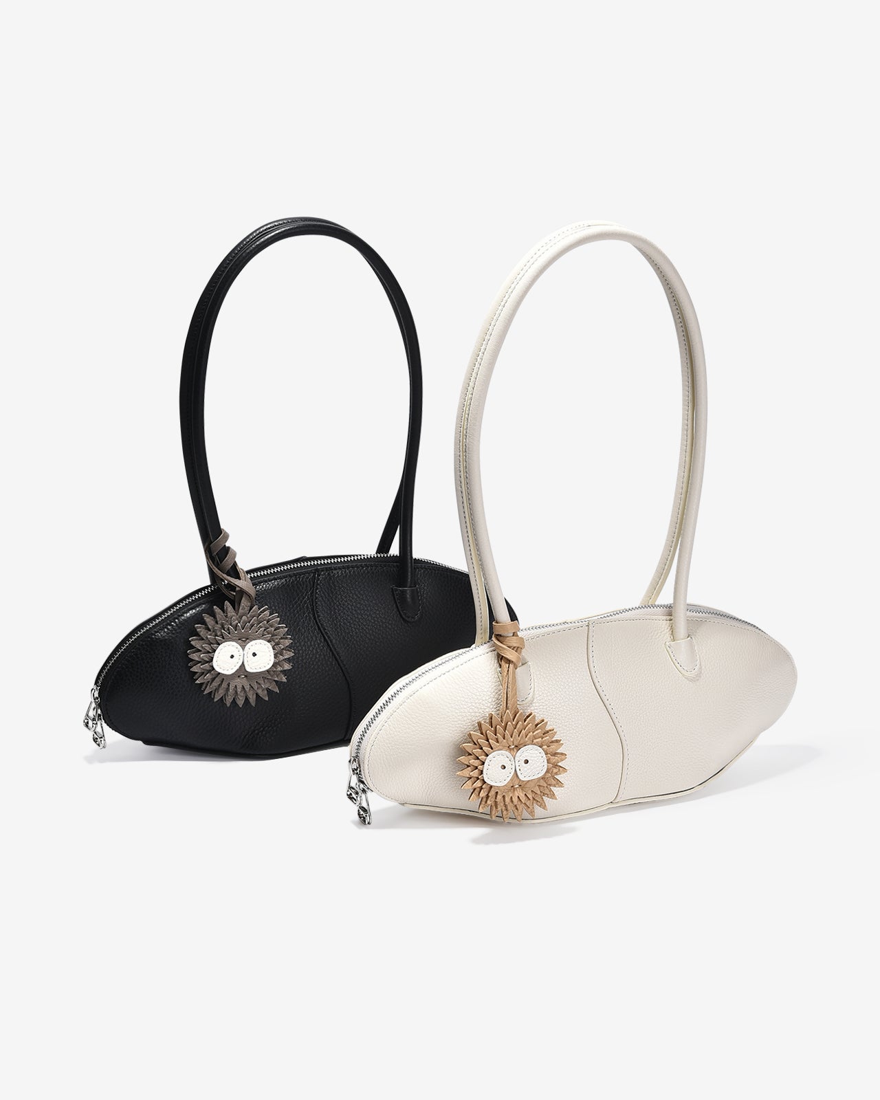 Túi Xách Tay Dáng Oval Zuciani The Aurum Elegantia N01-TM01Trắng Color1