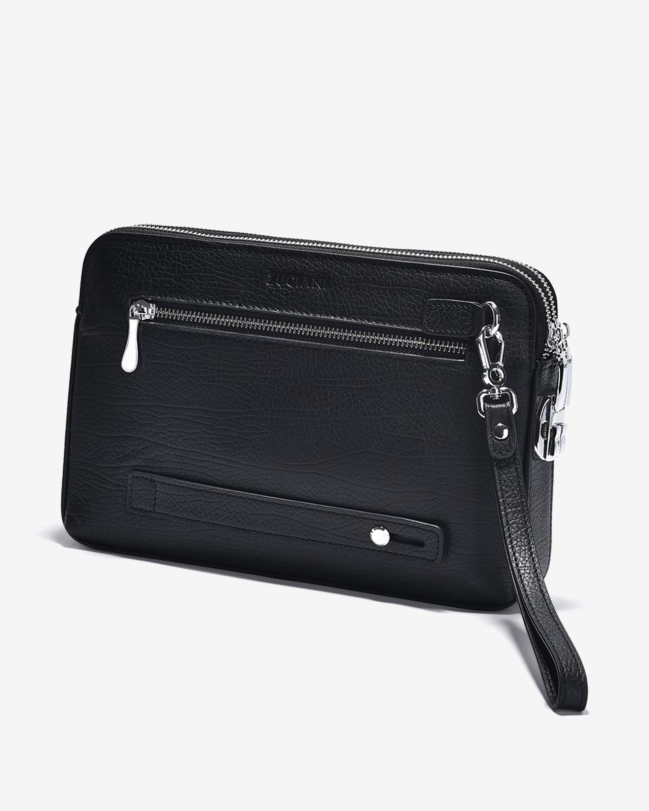 Ví Cầm Tay Nam Zuciani The Cavalier N03-ST03Đen Color1