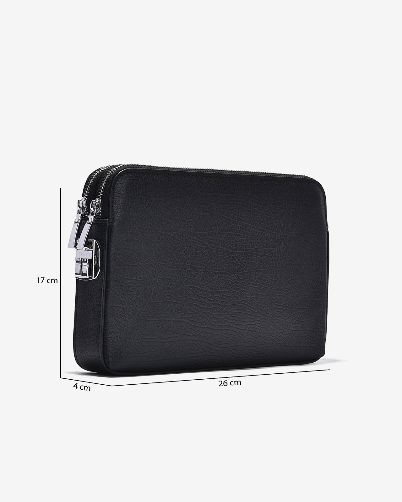 Ví Cầm Tay Nam Zuciani The Cavalier N03-ST03Đen Color1