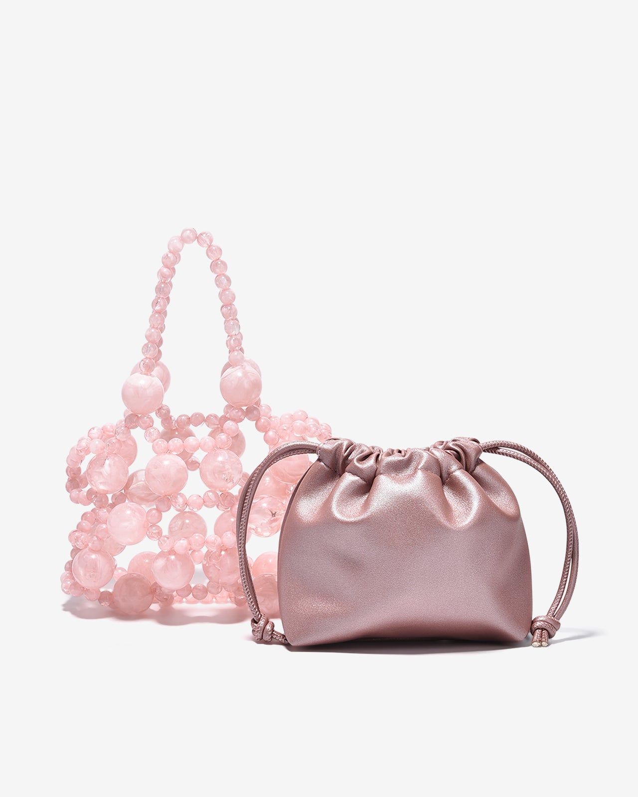 Túi Đeo Chéo Đi Tiệc Phủ Hạt Sang Trọng Zucia The Luminara N03-JS03Hồng Color1