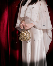 Túi Đeo Chéo Đi Tiệc Phủ Hạt Sang Trọng Zucia The Luminara N03-JS03Vàng Color1