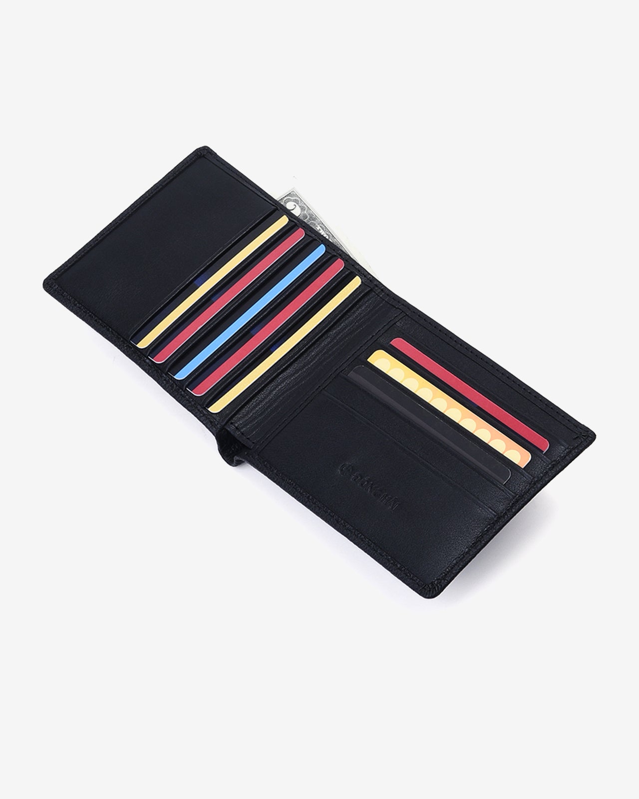 Ví Nam Da Dập Vân-KT13Đen Color1