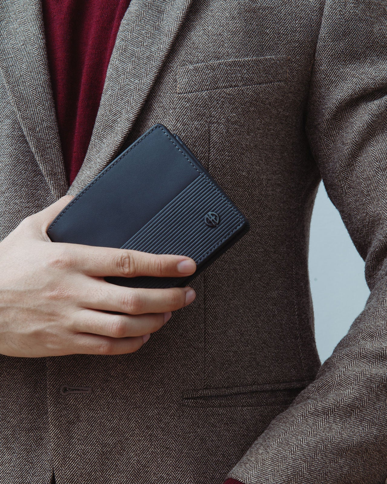 Ví Ngang Nam Đông Hải Dập Vân-KT15Đen Color1