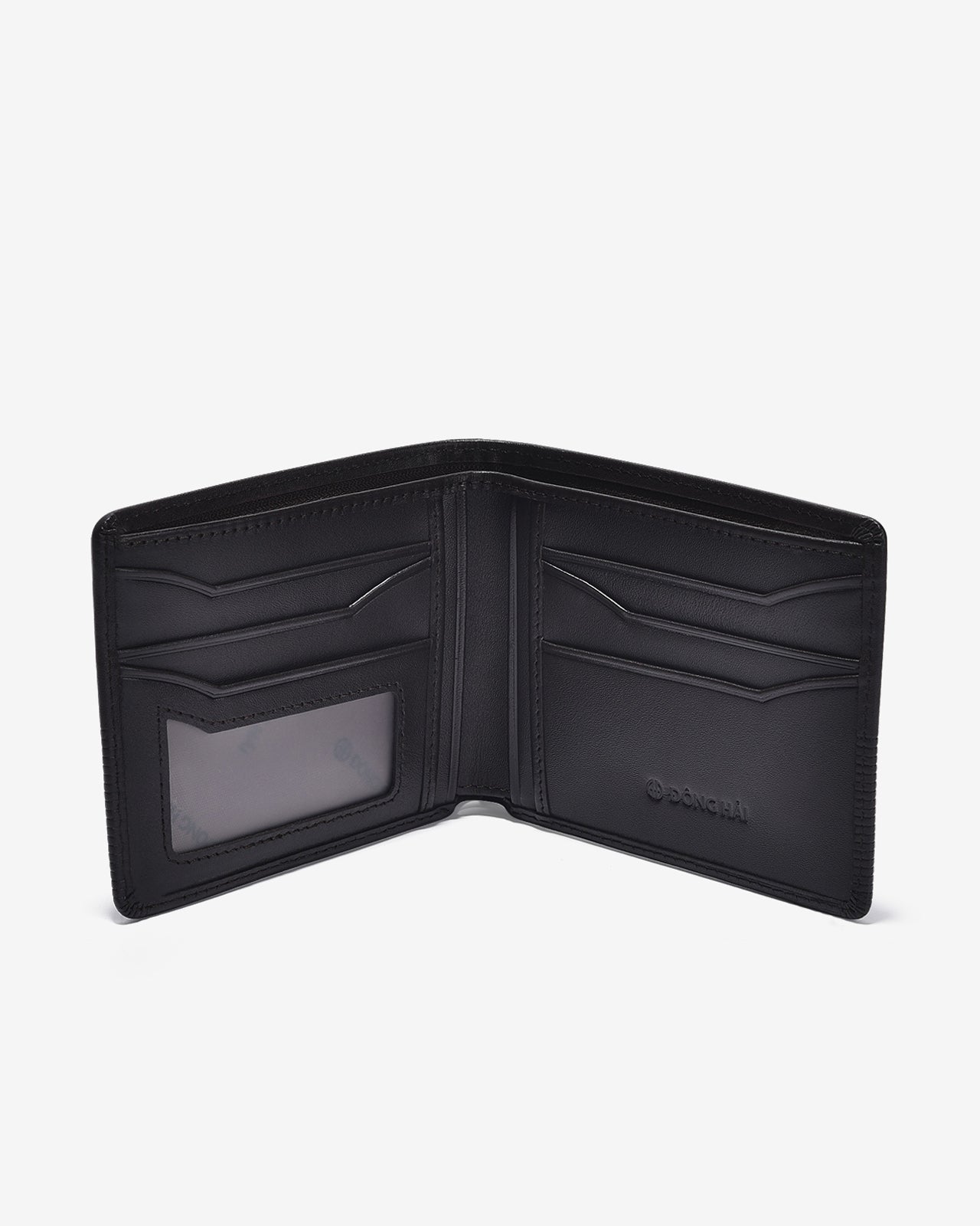 Ví Ngang Nam Đông Hải Dập Vân-KT15Nâu Color1