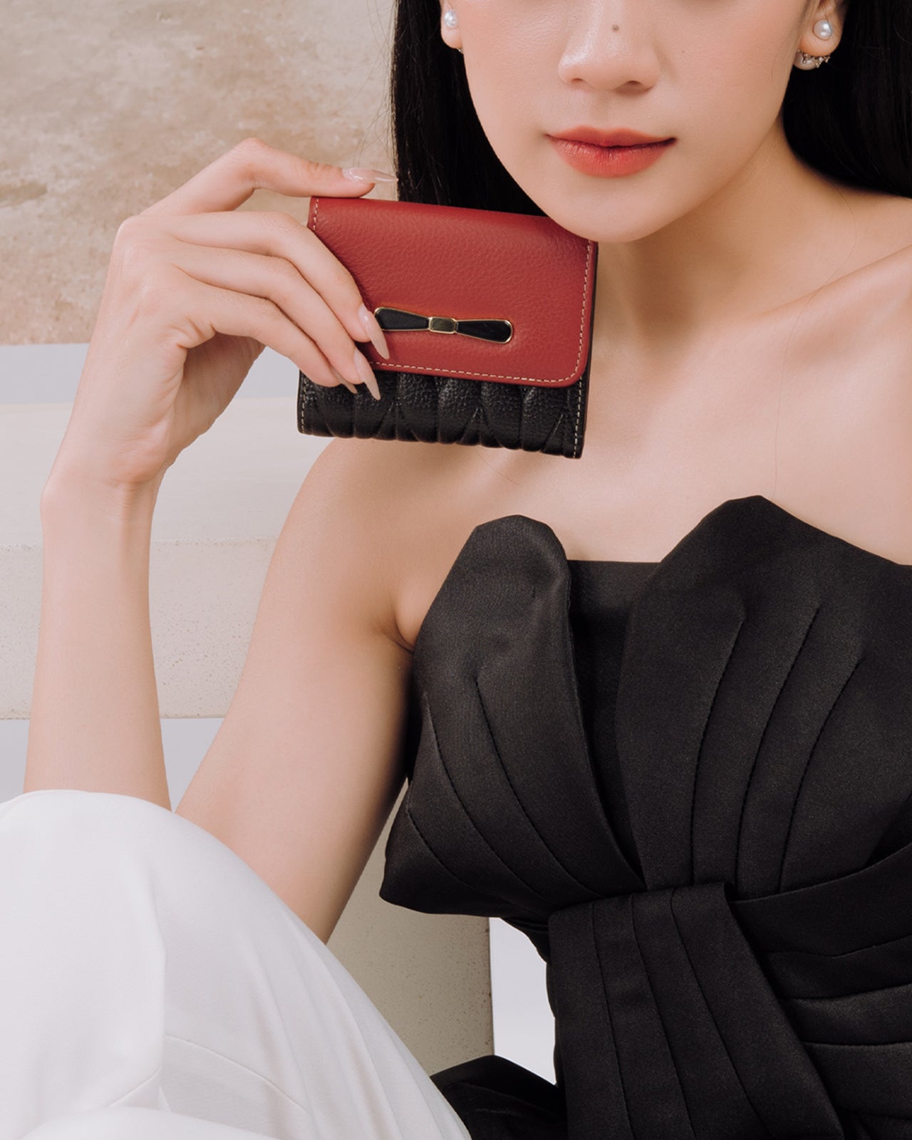 Ví Cầm Tay Nữ Zuciani Fold Of Love N04-DN04-Đỏ Color1