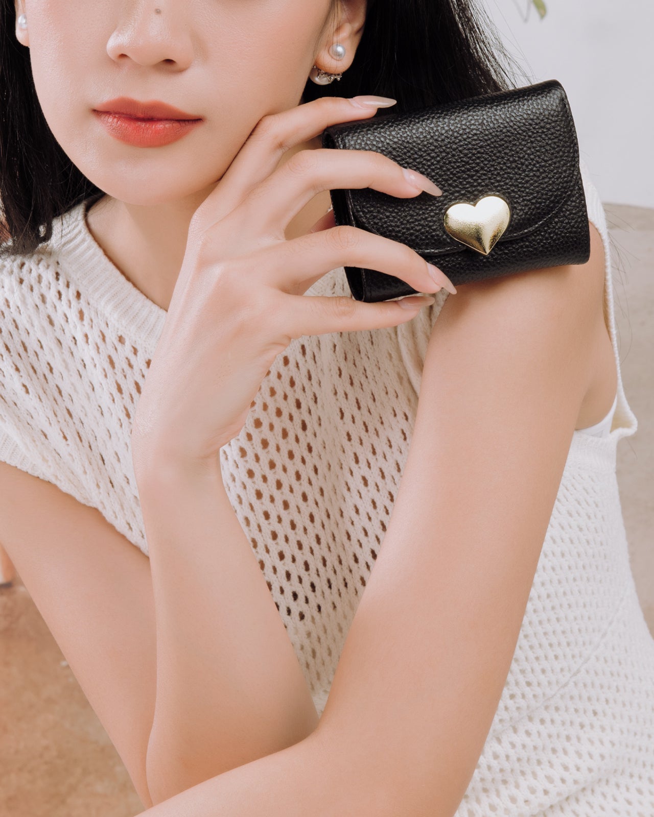Ví Cầm Tay Nữ Zuciani Fold Of Love N09-DN09-Đen Color1
