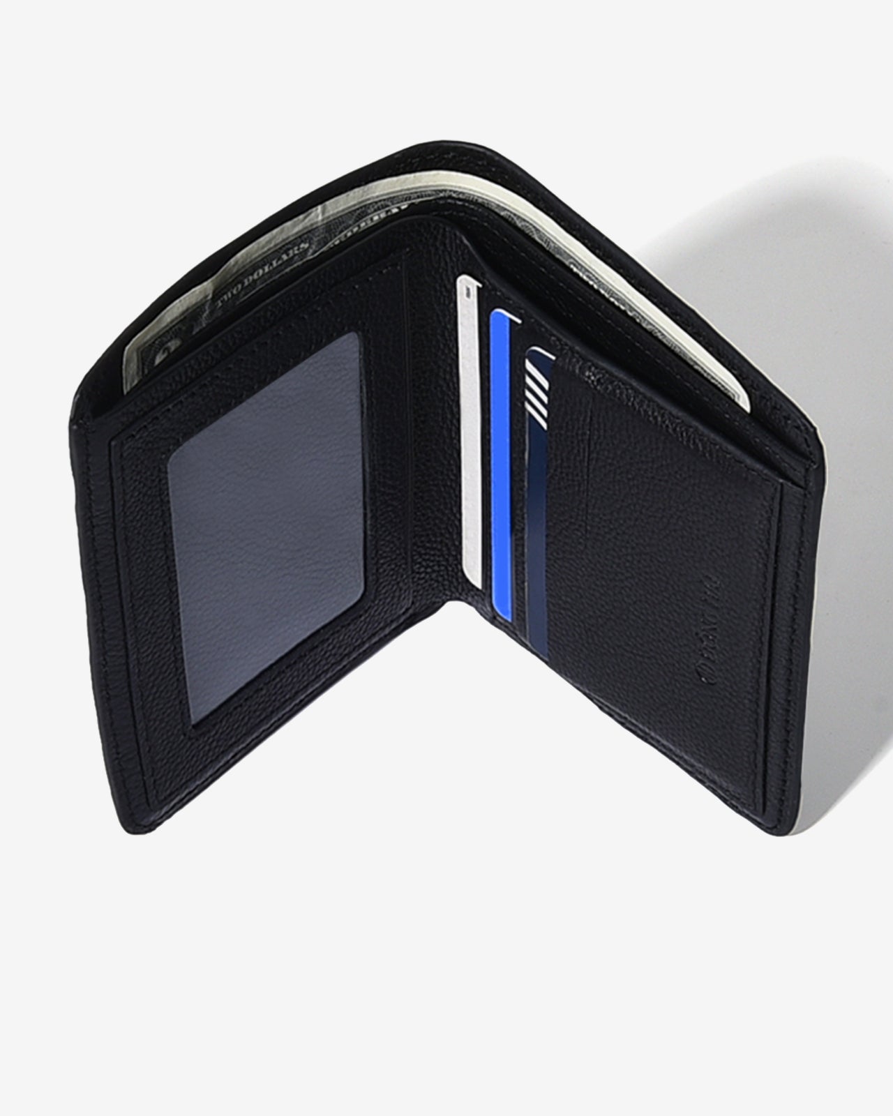 KT07-Ví Đứng Da Nam Gập Đôi Color1