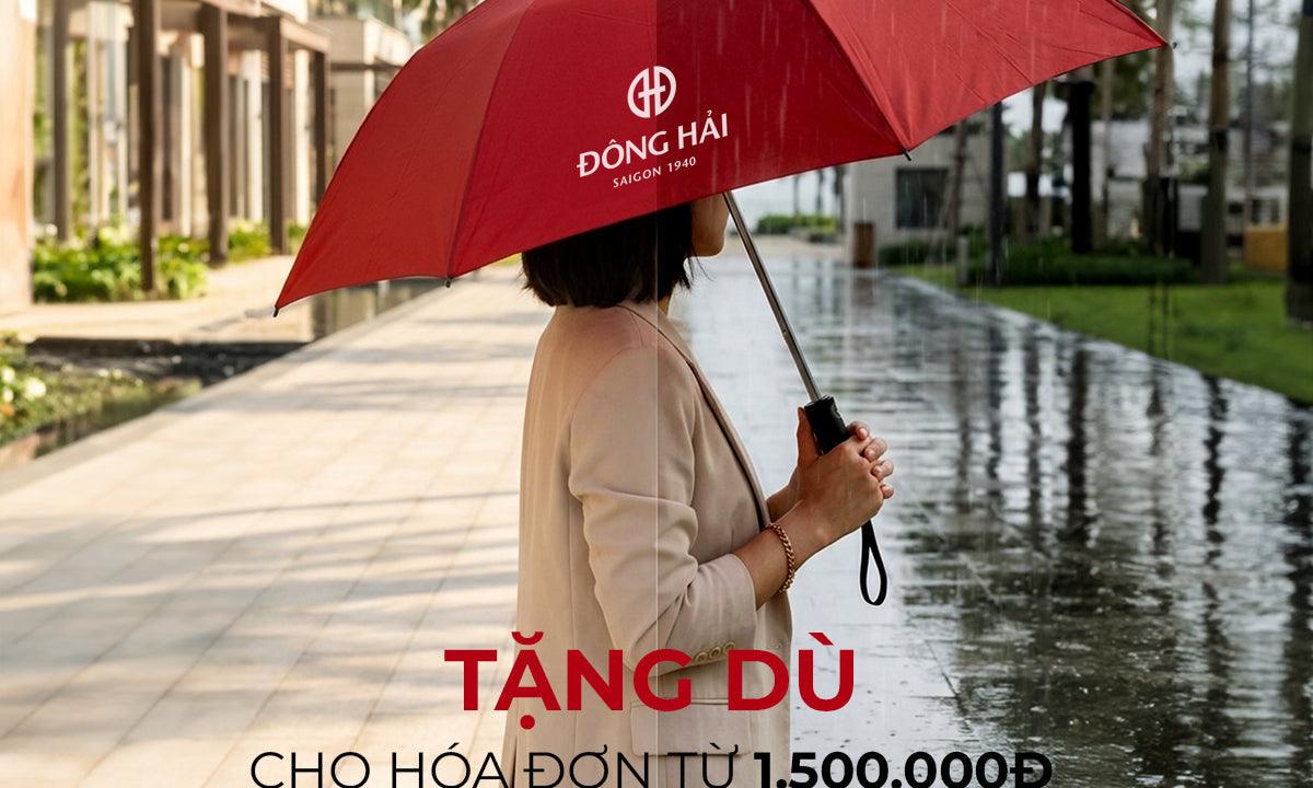 QUÀ TẶNG DÙ CẦM TAY TIỆN DỤNG KHI MUA SẮM TẠI ĐÔNG HẢI