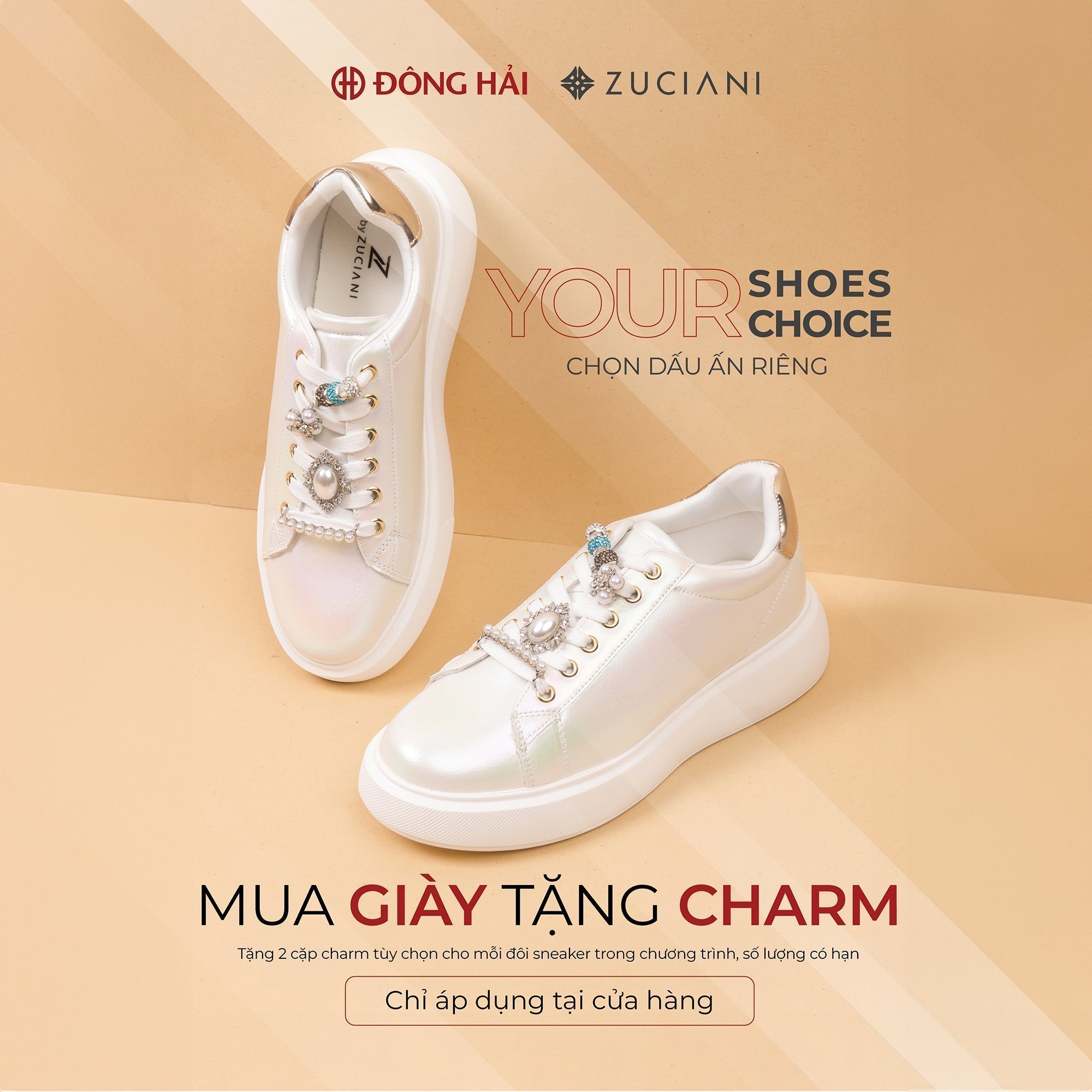 CHƯƠNG TRÌNH "YOUR SHOES YOUR CHOICE" TẠO DẤU ẤN RIÊNG CHO GIÀY SNEAKER