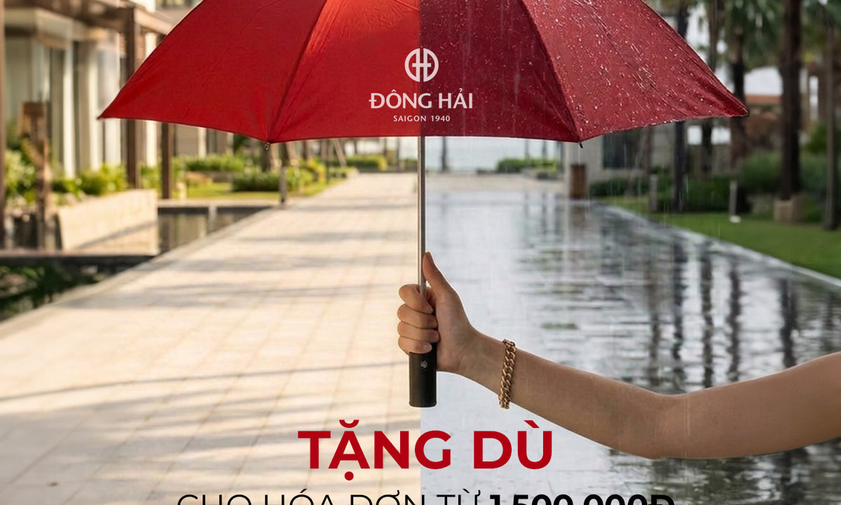 TẶNG DÙ CẦM TAY CHO HÓA ĐƠN TỪ 1.500.000VNĐ