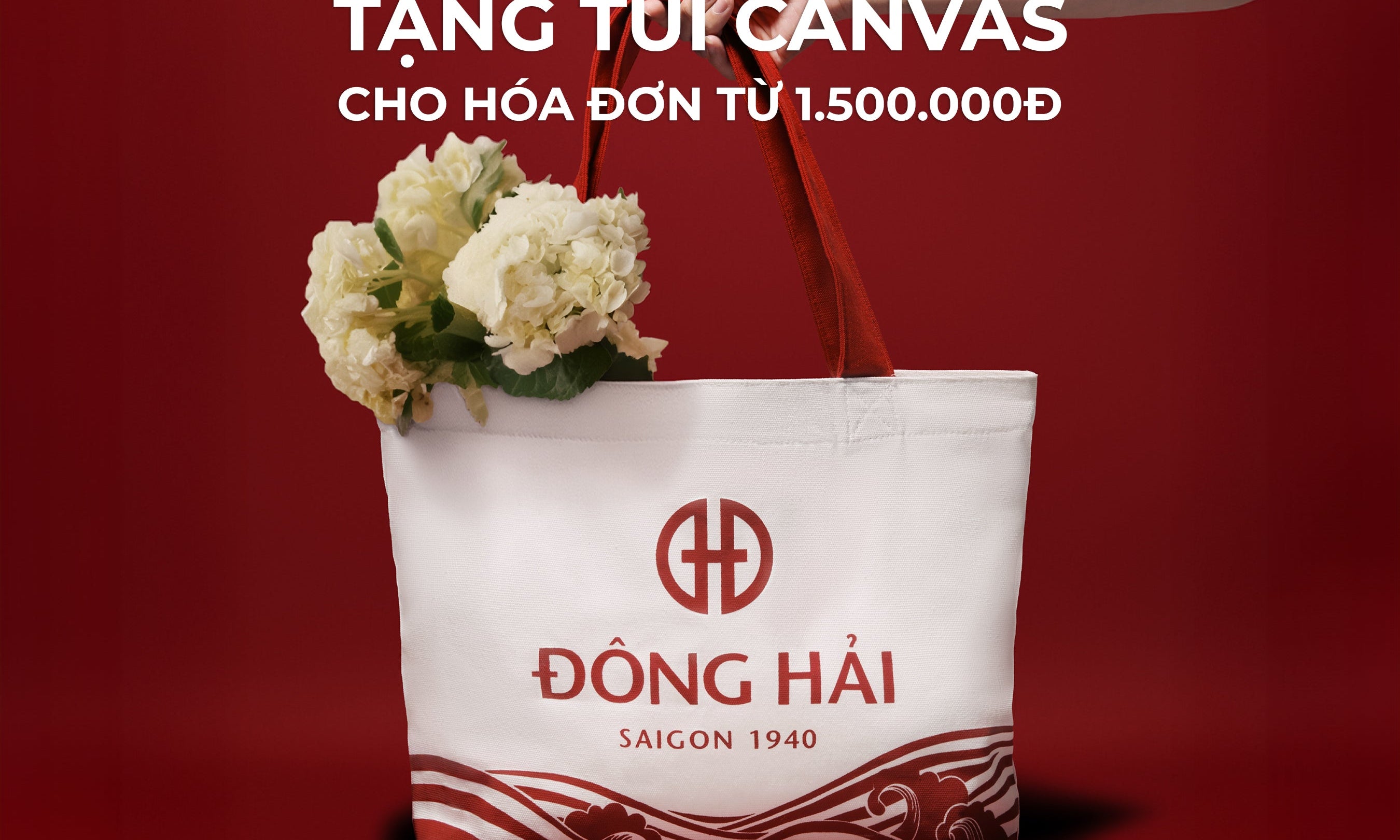 3 GỬI TRAO PHÁI ĐẸP: TẶNG TÚI CANVAS KHI MUA SẮM