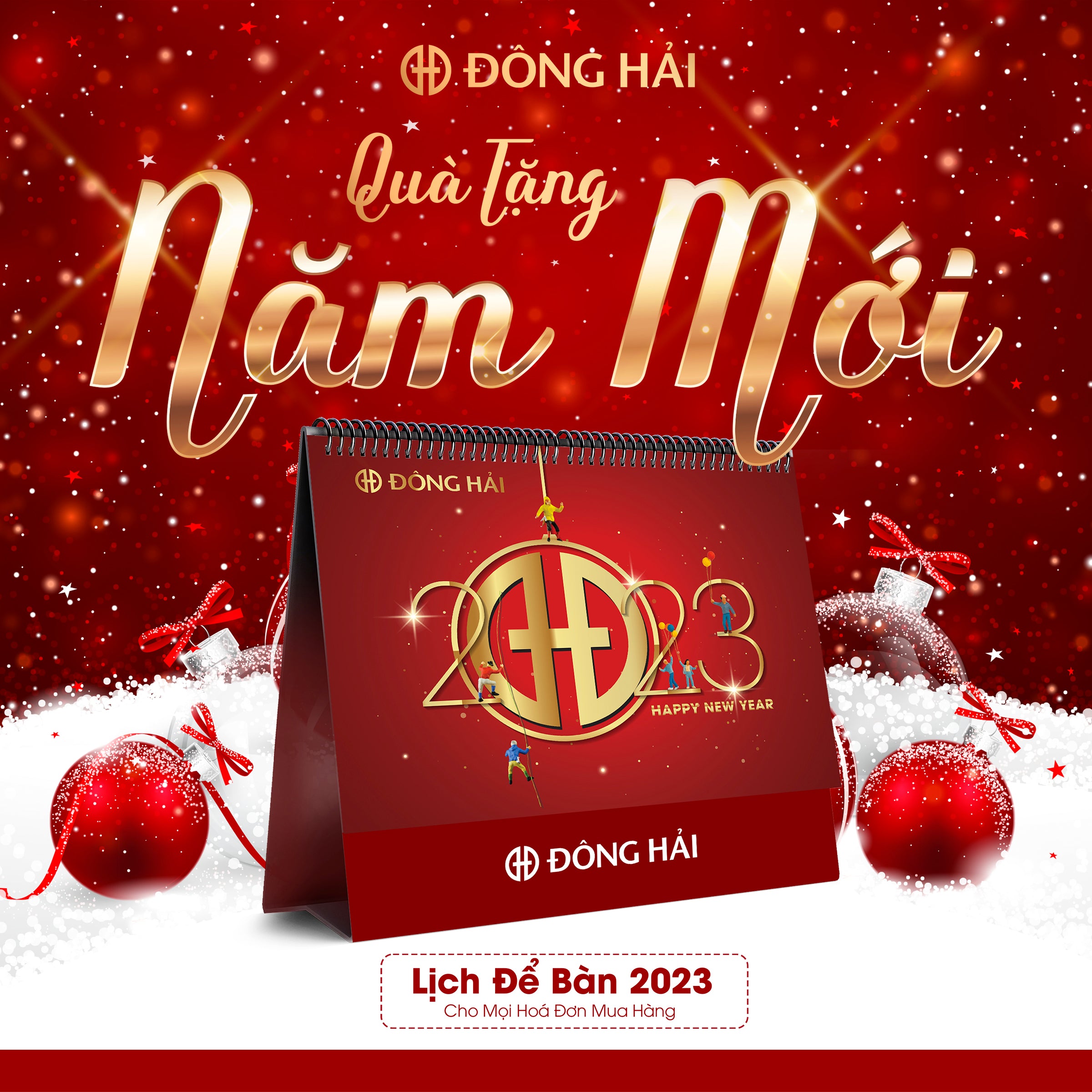 Quà Tặng Năm Mới: Tặng Lịch 2023 Cho Mọi Đơn Hàng