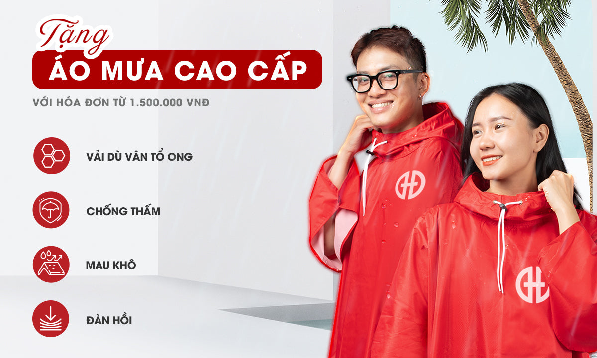Không Ngại Ngày Mưa Thất Thường, Đã Có Áo Mưa Đông Hải