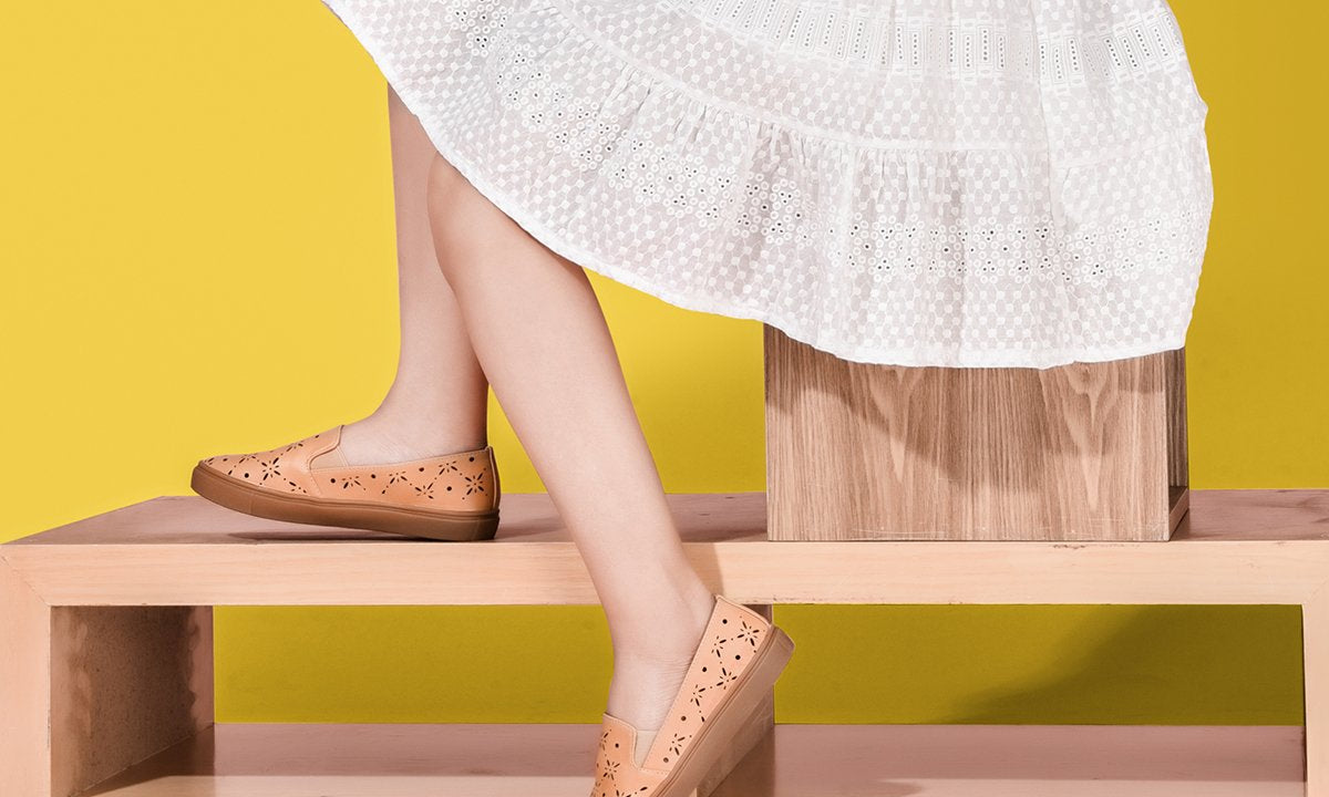 Giày sneaker nữ Đông Hải G81252F