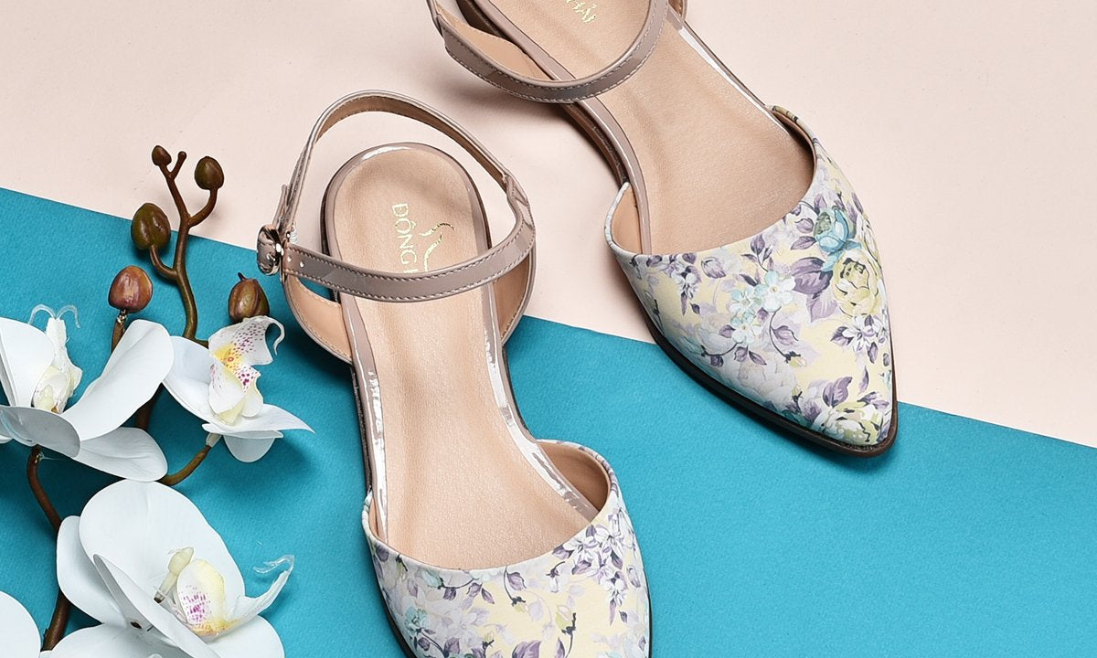 Giày Sandal Nữ Đông Hải S8198 Vàng