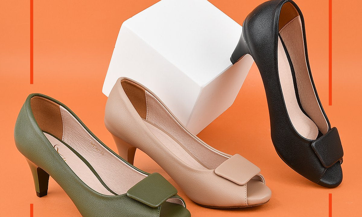 Giày cao gót nữ Đông Hải G9456