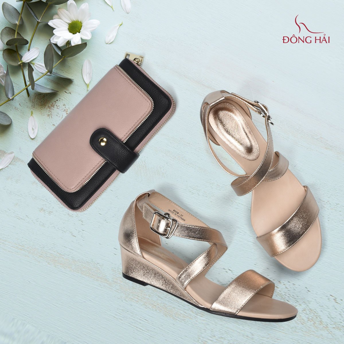 Giày sandal nữ Đông Hải S85G8