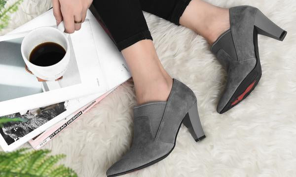 Giày boot nữ Đông Hải G7145